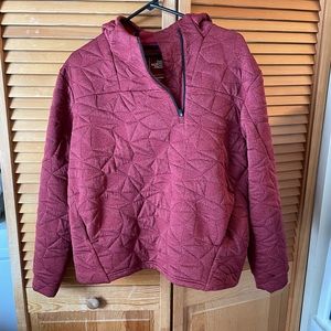 North Face Get Out There Asymmetric 1/4 zip